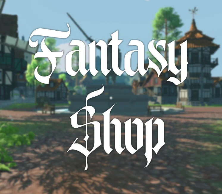 Fantasy Shop cover art, Zeptun medieval merchant simulation Early Access