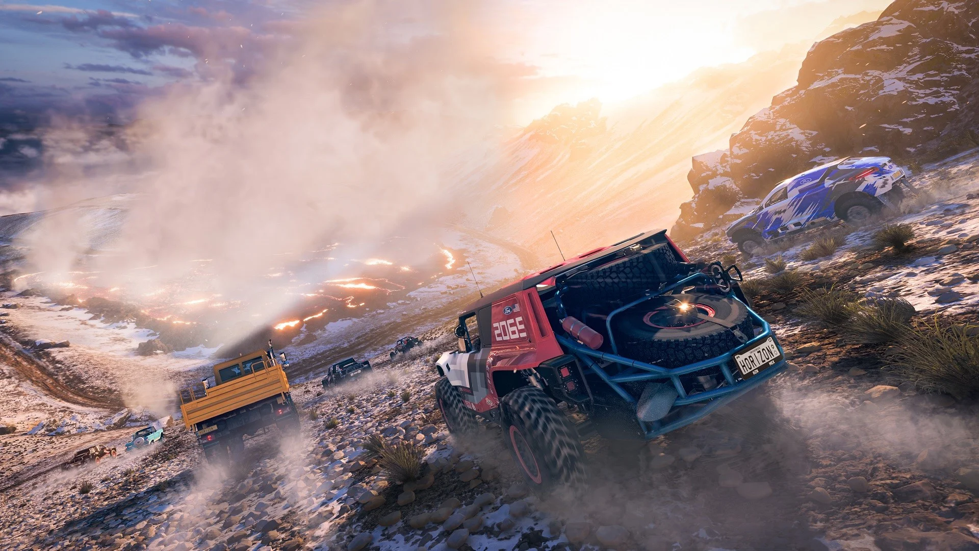 Forza Horizon 5 online convoy on a Global MS Store listing