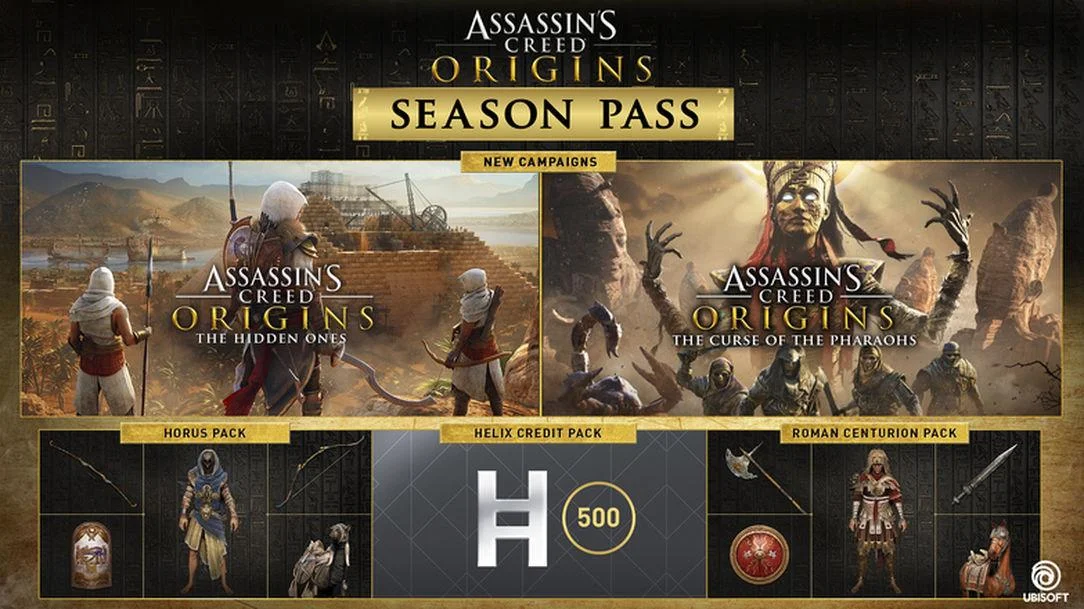 Assassin's Creed Origins - Season Pass DLC Ubisoft Connect Key EU artwork 2
