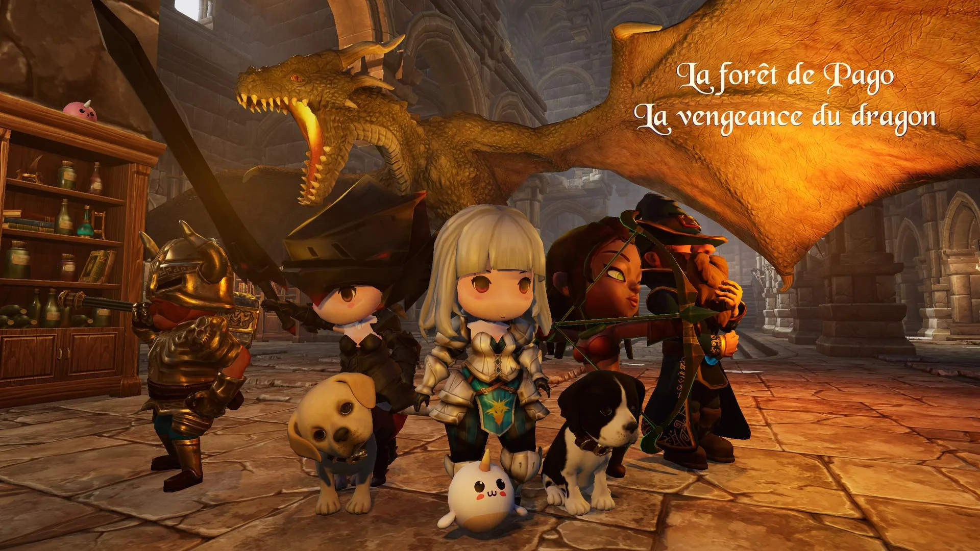 LA FORET DE PAGO lexicon during the tale