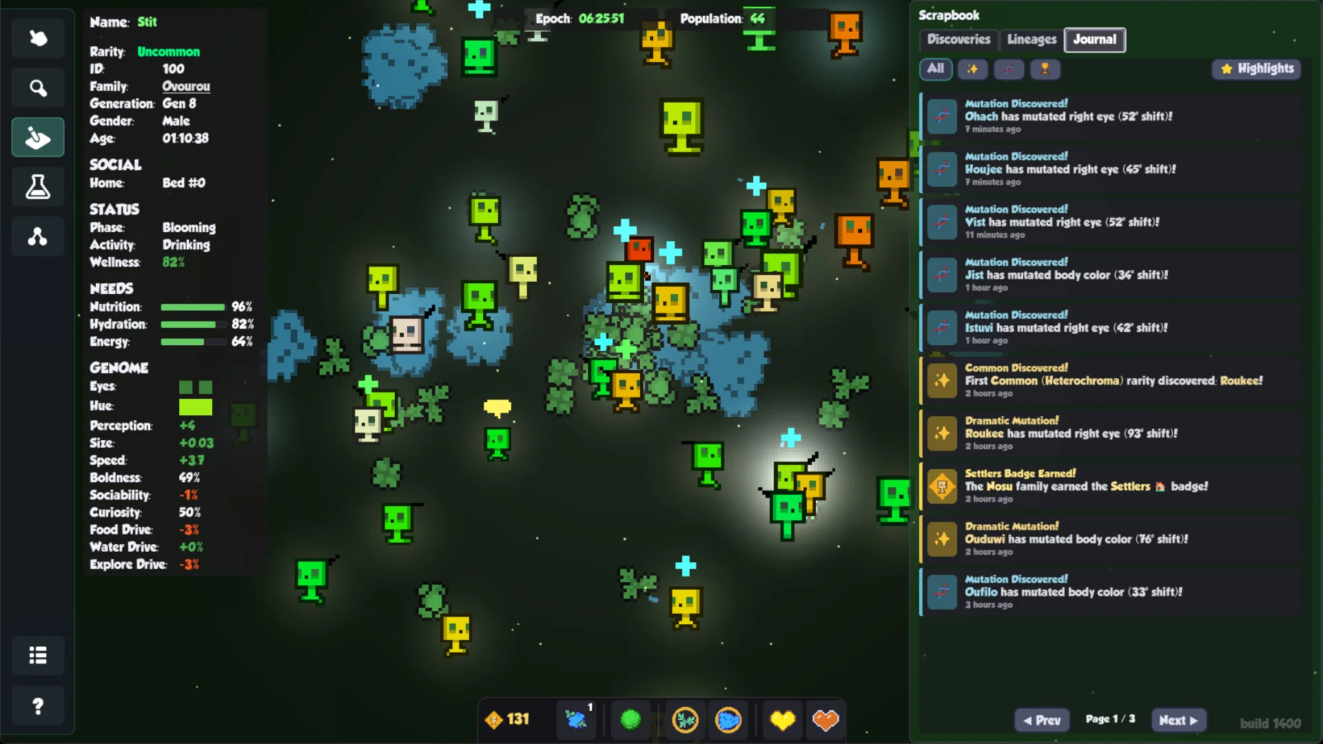 The Neeblarium Lab traits