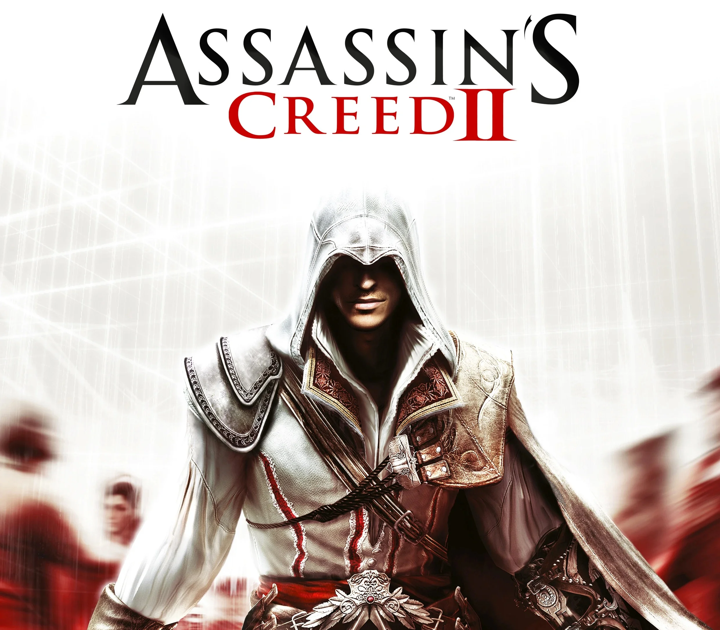 Assassin's Creed 2 cover, Ezio Auditore on Florence rooftops