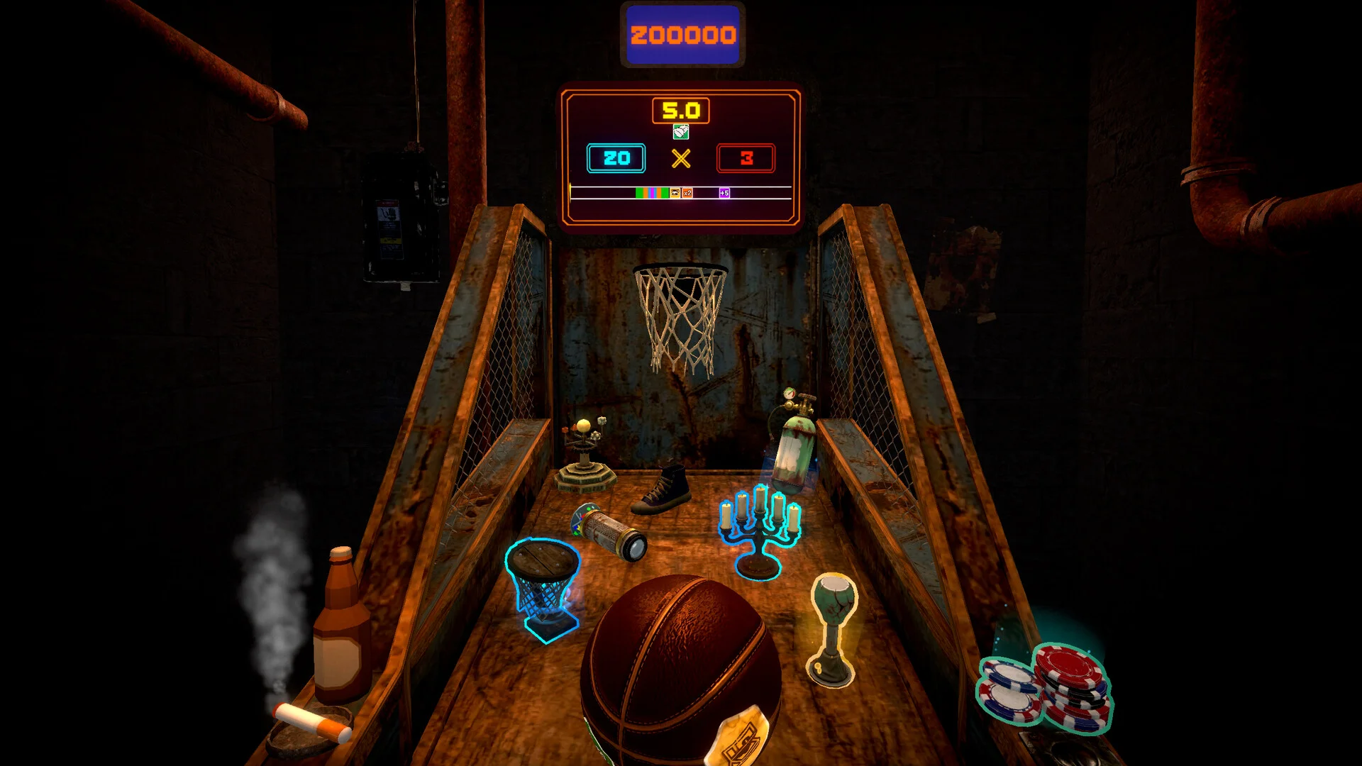Grit Shot miss the shot you die basketball roguelite gameplay