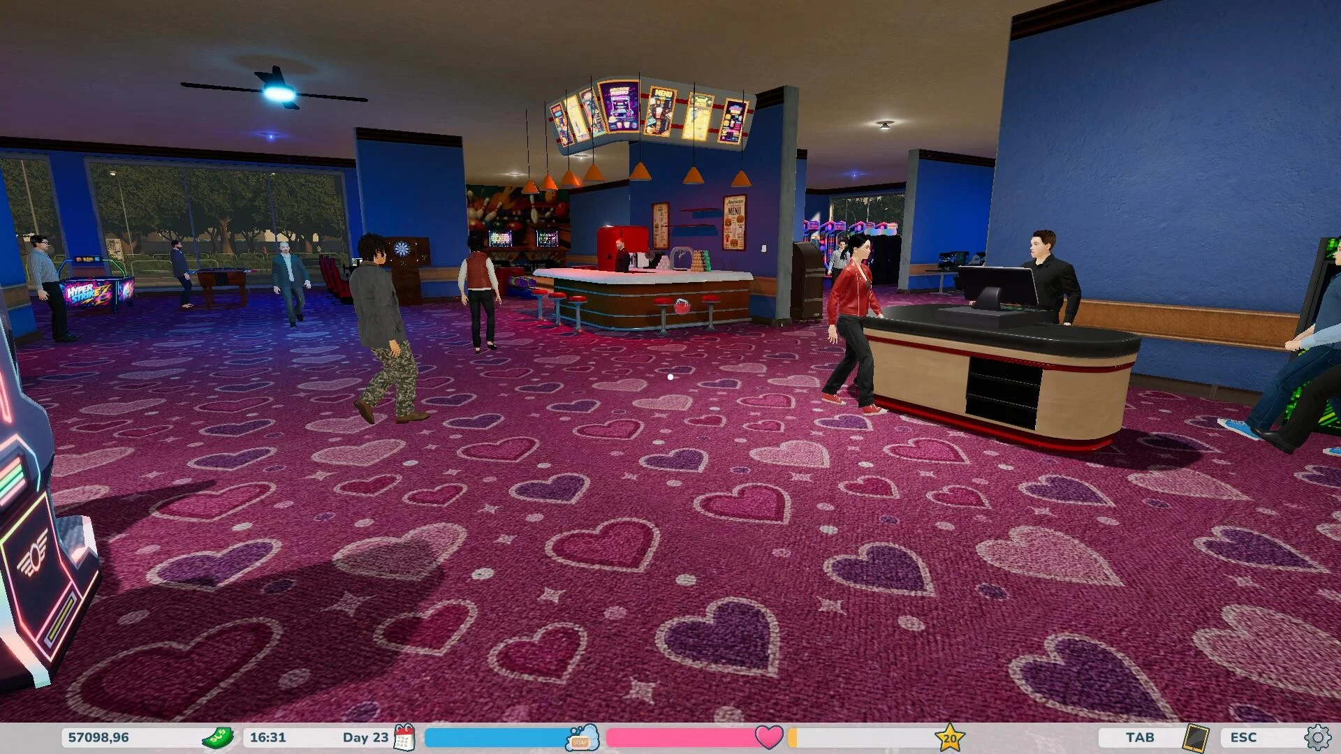 Retro Arcade Shop Simulator token economy and four currencies