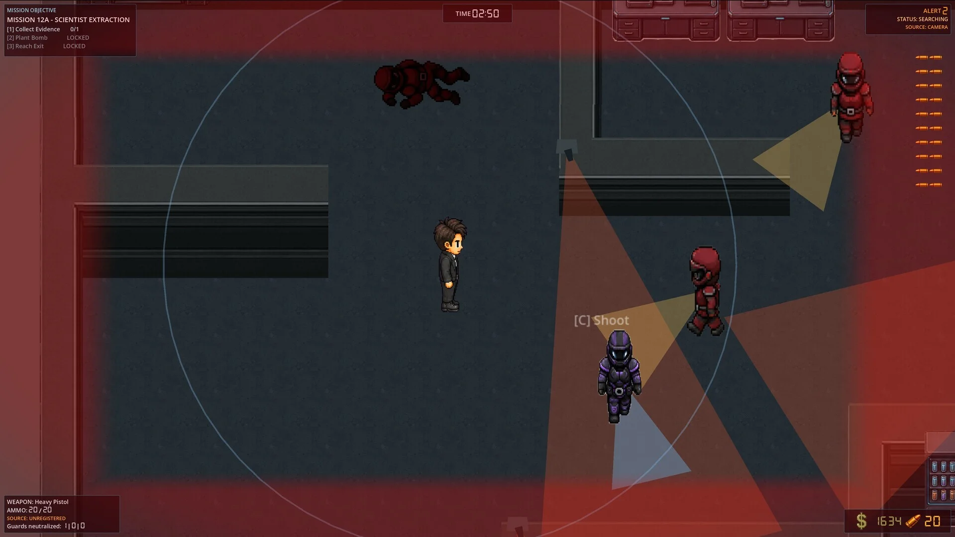 Oleander-X Steam cover, agent Ethan stealth infiltration