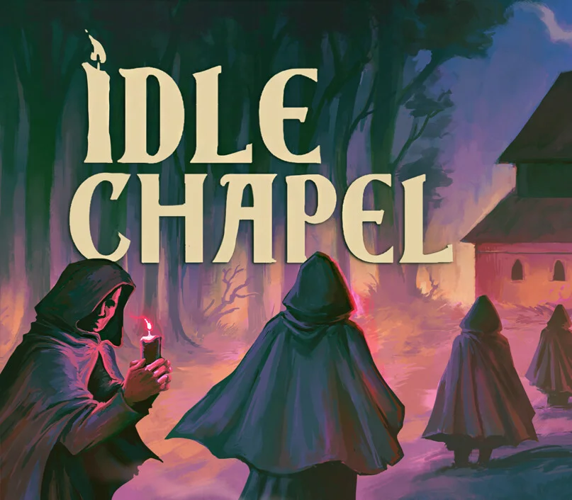 Idle Chapel cover, dark fantasy incremental cult