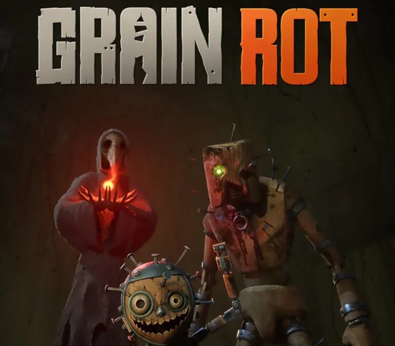 GRAIN ROT cover, spark in a burning wooden vessel