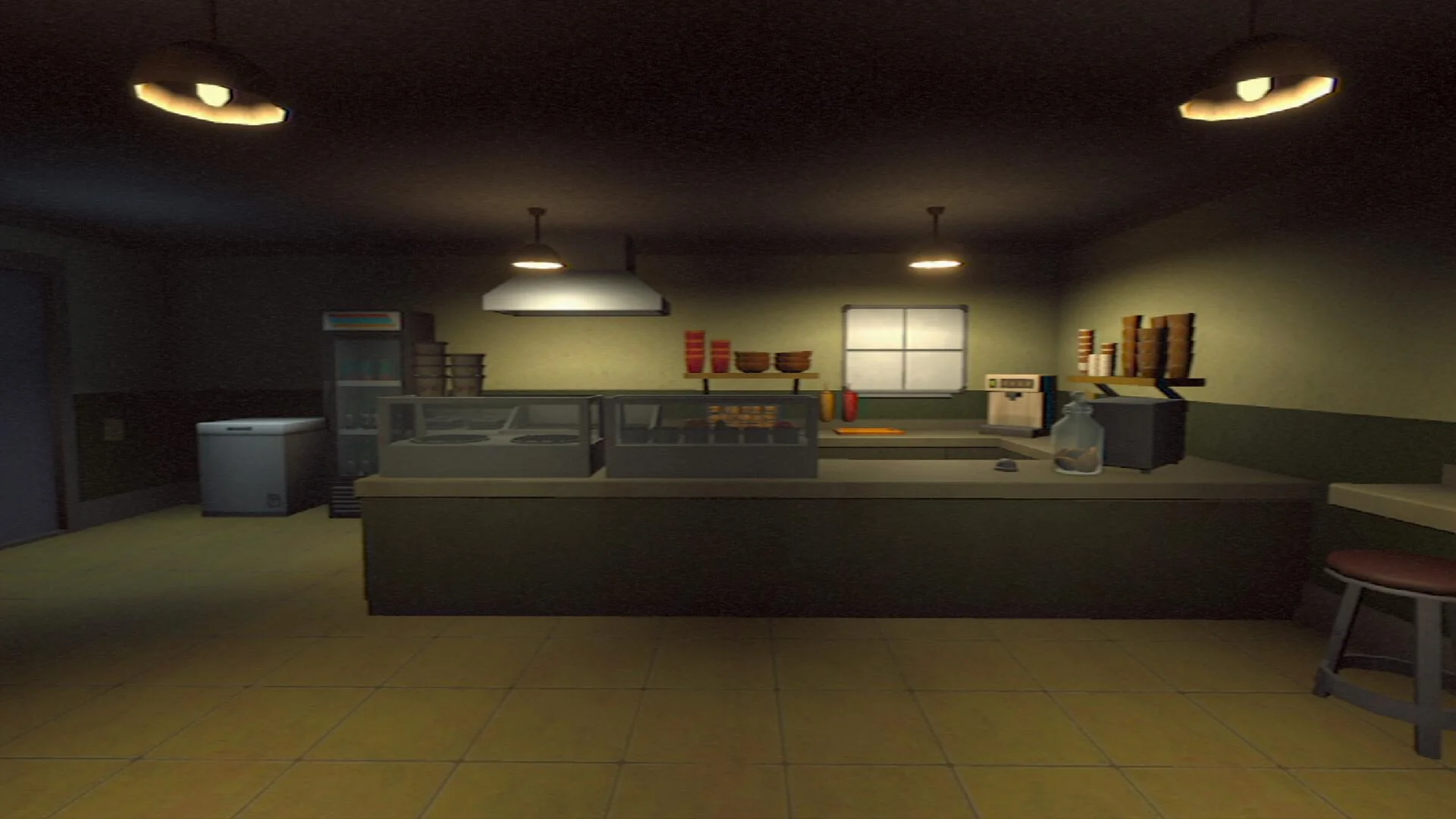 Serve Or Die sandwich counter