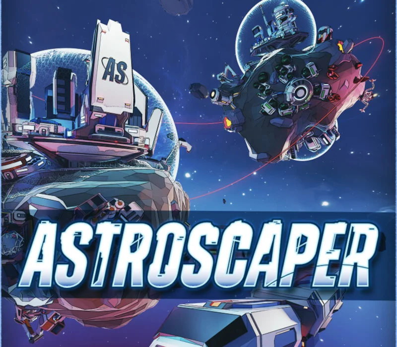 AstroScaper Steam cover asteroid city builder