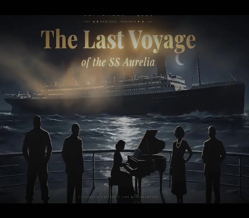 The Last Voyage of the SS Aurelia cover, 1936 liner