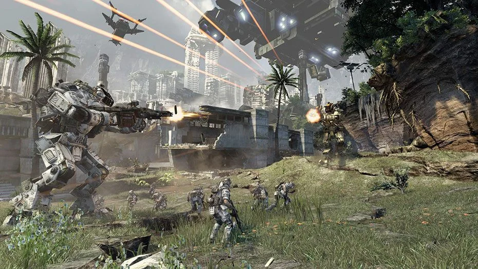 Titanfall campaign-multiplayer live
