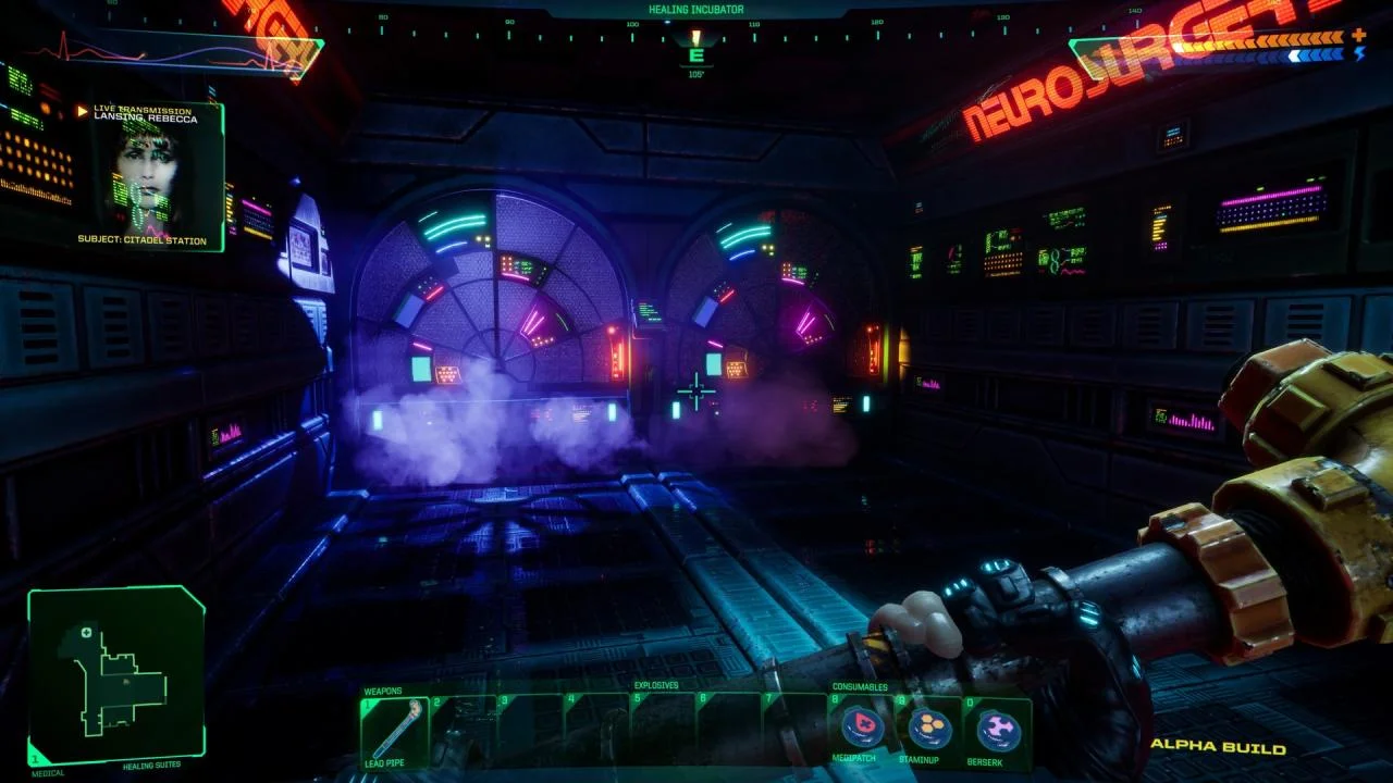 System Shock Citadel Station combat Steam