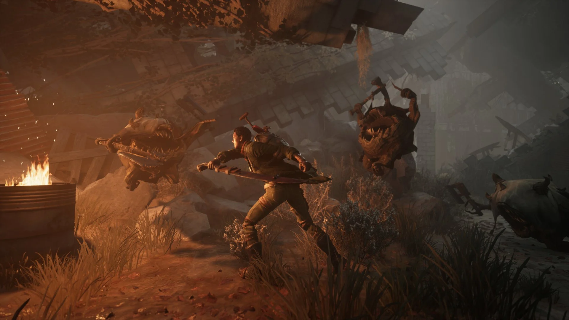 Remnant: From the Ashes third-person shooter against Root creatures