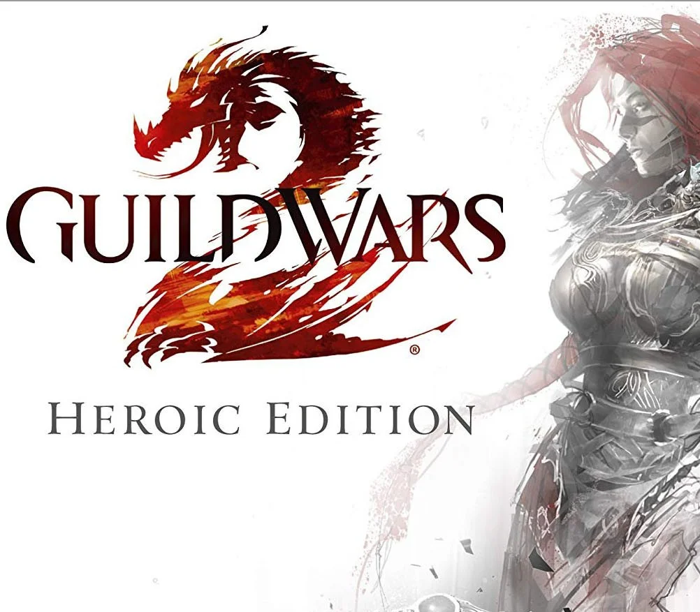 Guild Wars 2 Heroic Edition cover art, ArenaNet Tyria MMORPG