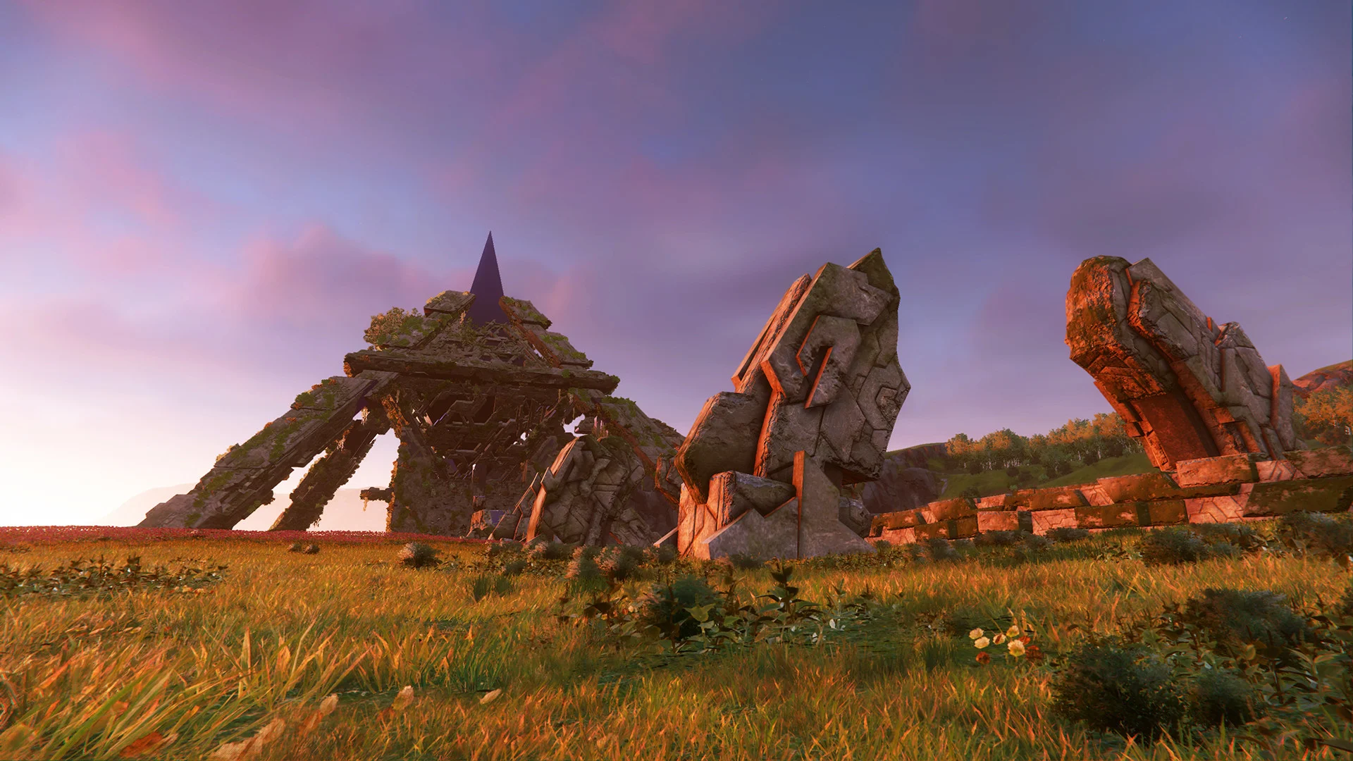Sonic Frontiers open zone exploration on Starfall Islands