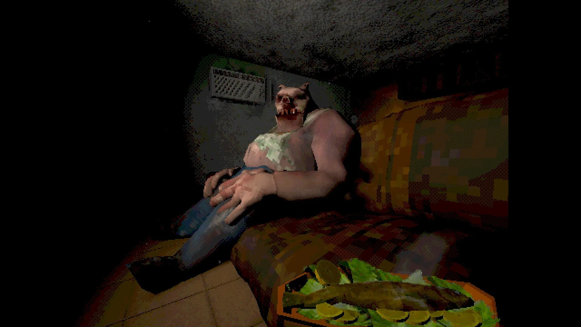 FEED IT hungry monster waiting for a household offering