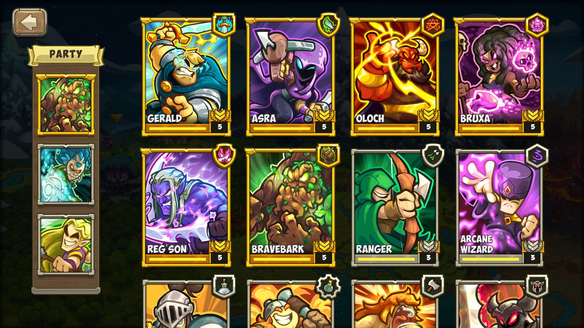 Legends of Kingdom Rush Gerald Asra Steam