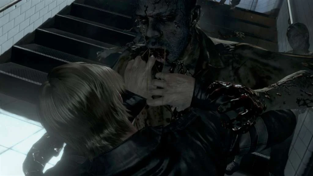 Resident Evil 5 Kijuju campaign still from the Triple Pack