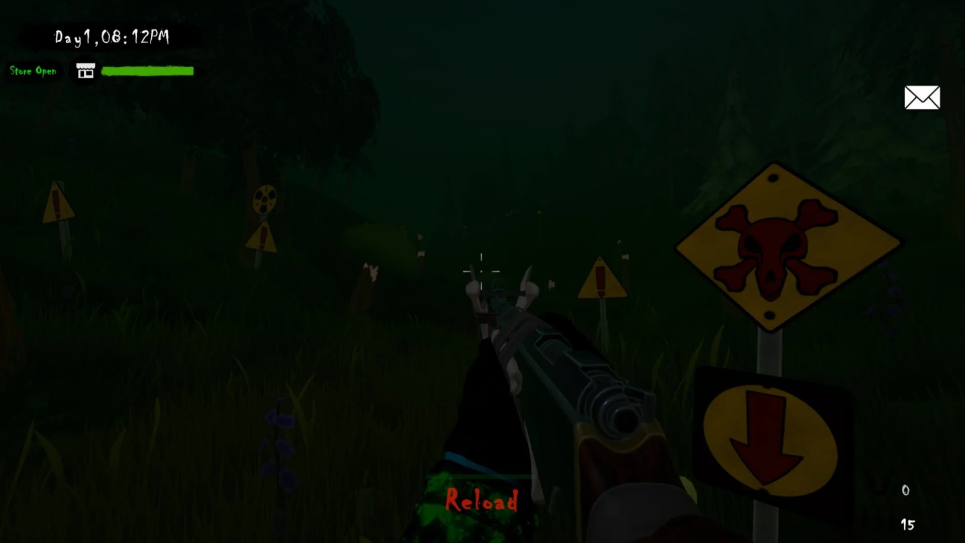 Goo Deer fog forest hunt