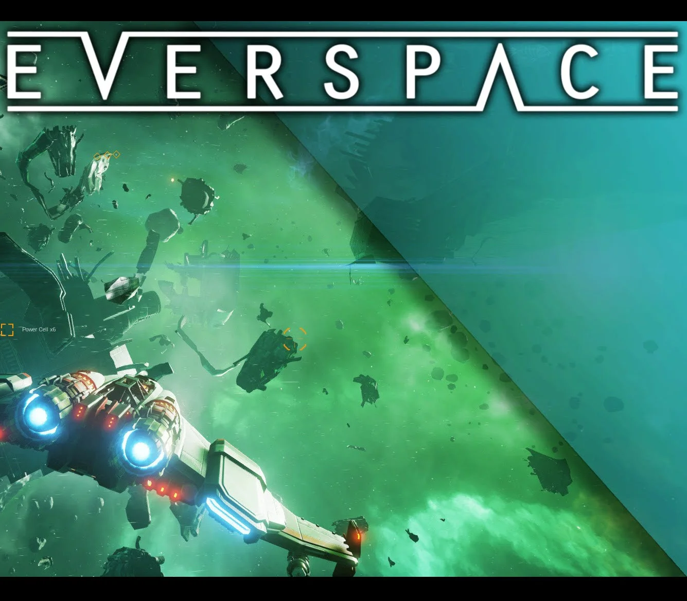 EVERSPACE cover, ROCKFISH roguelike clone pilot in shifting sectors