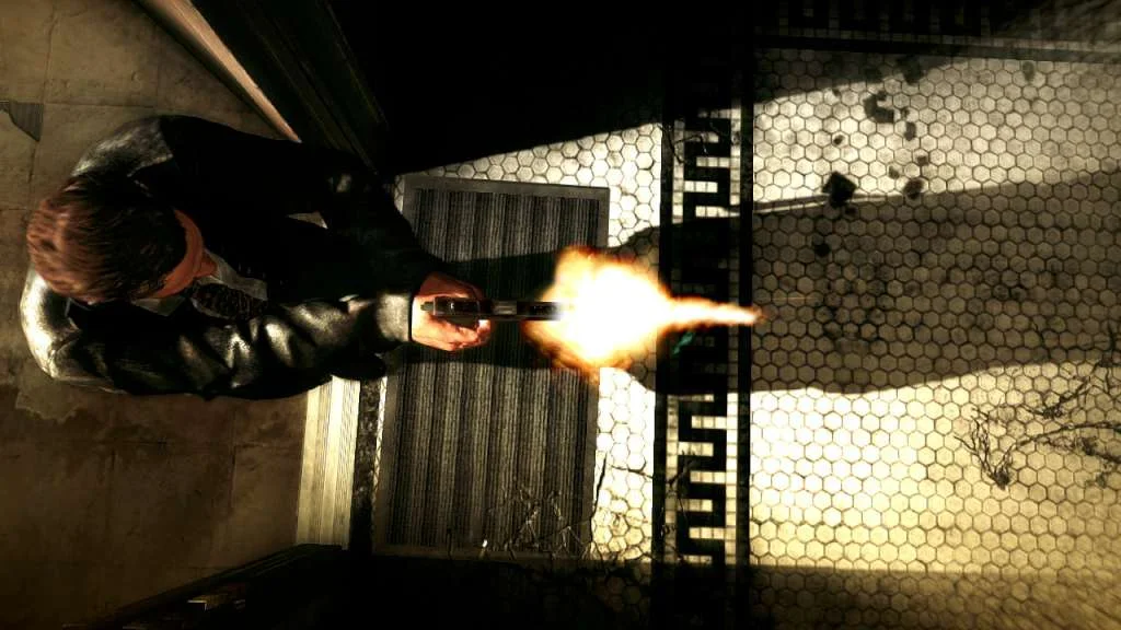 Max Payne 3 Bullet Time slow-motion shootout sequence