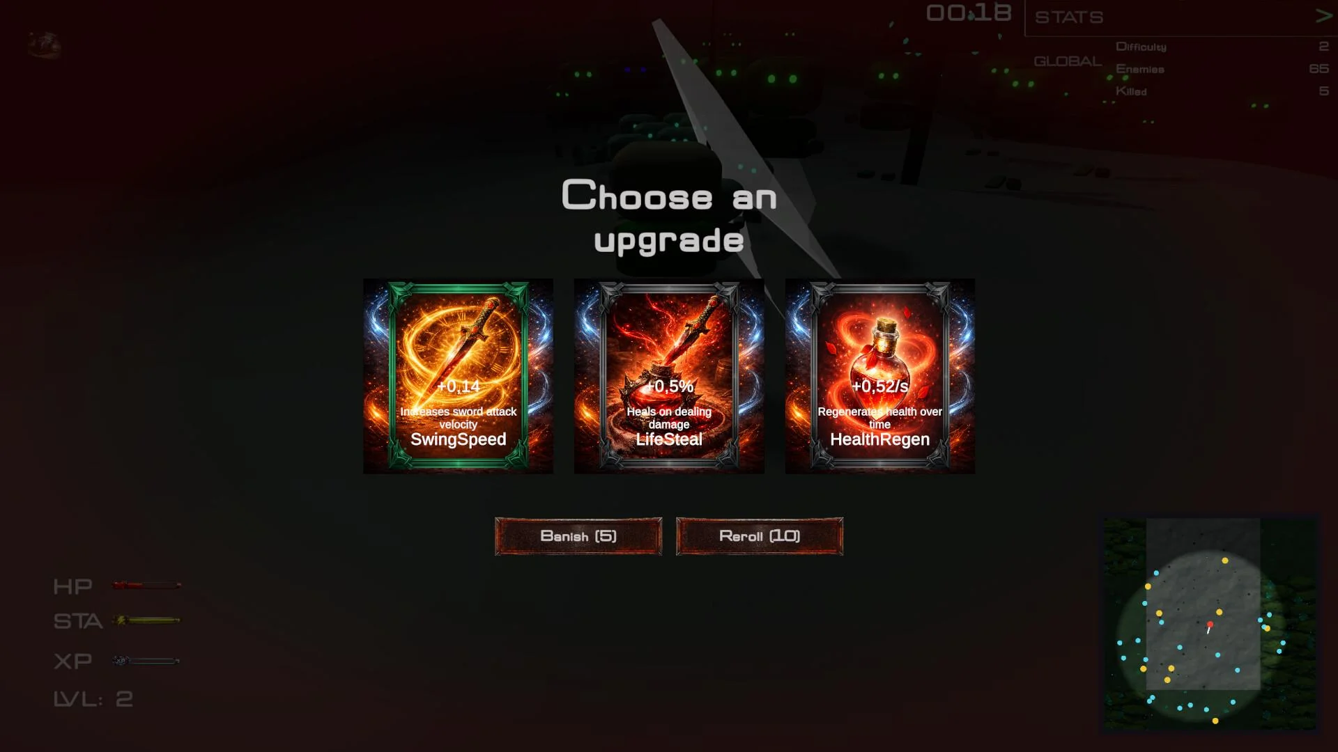 Necroforge relic build screenshot