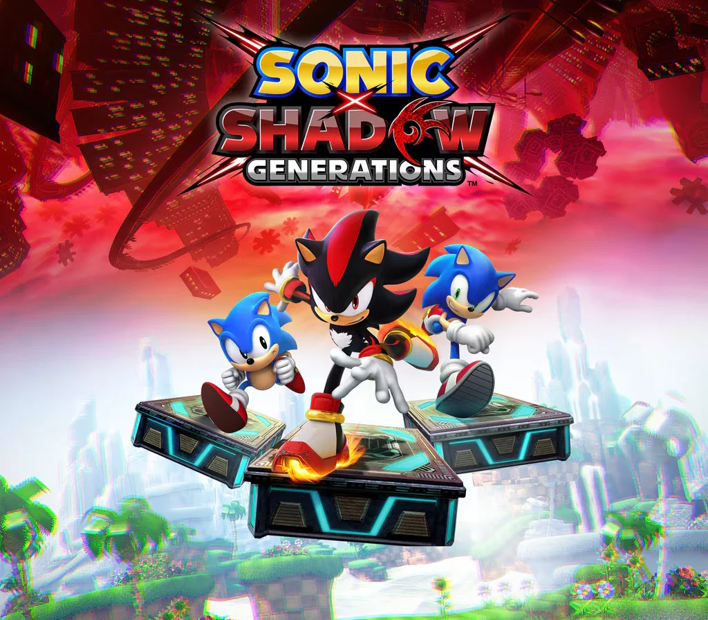 SONIC X SHADOW GENERATIONS cover, Shadow