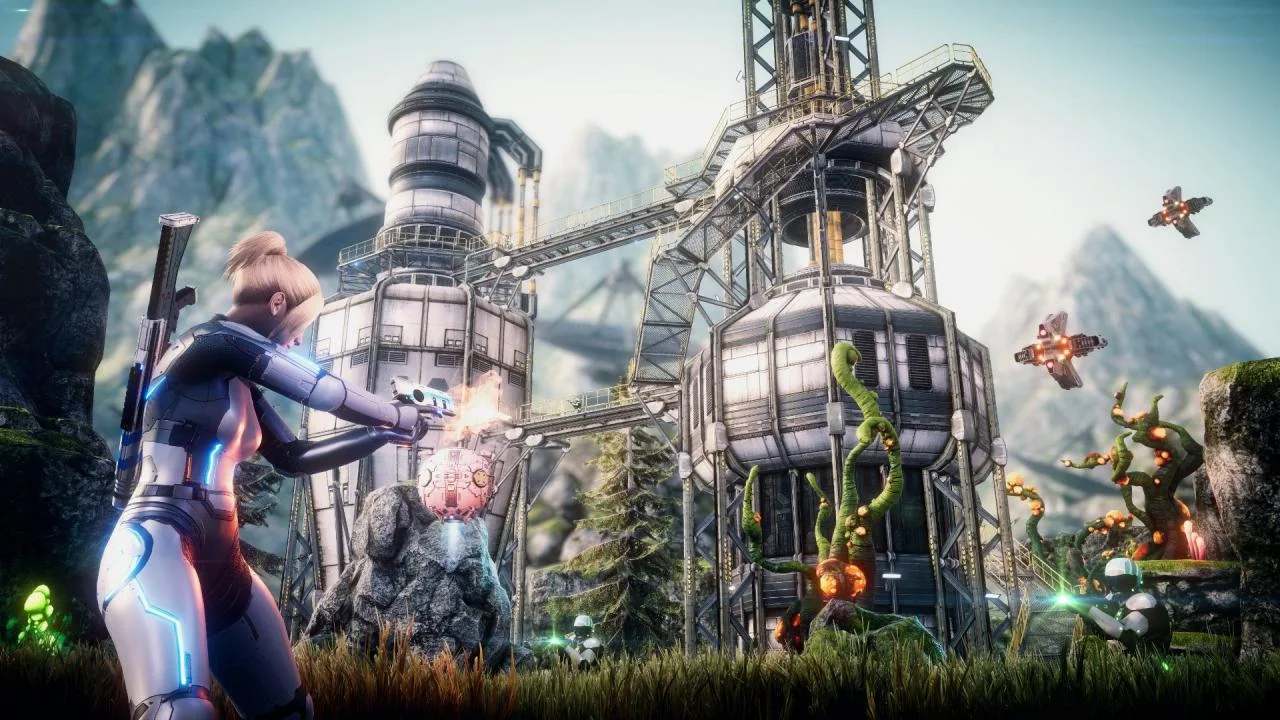Everreach tactical ground combat on alien terrain