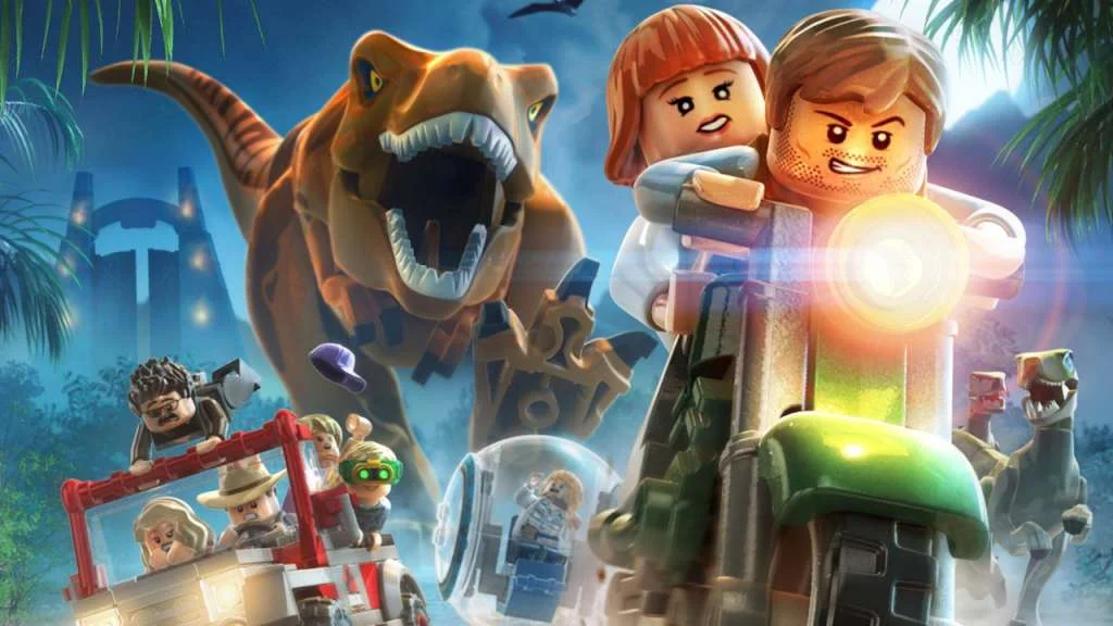 LEGO Jurassic World movie story level