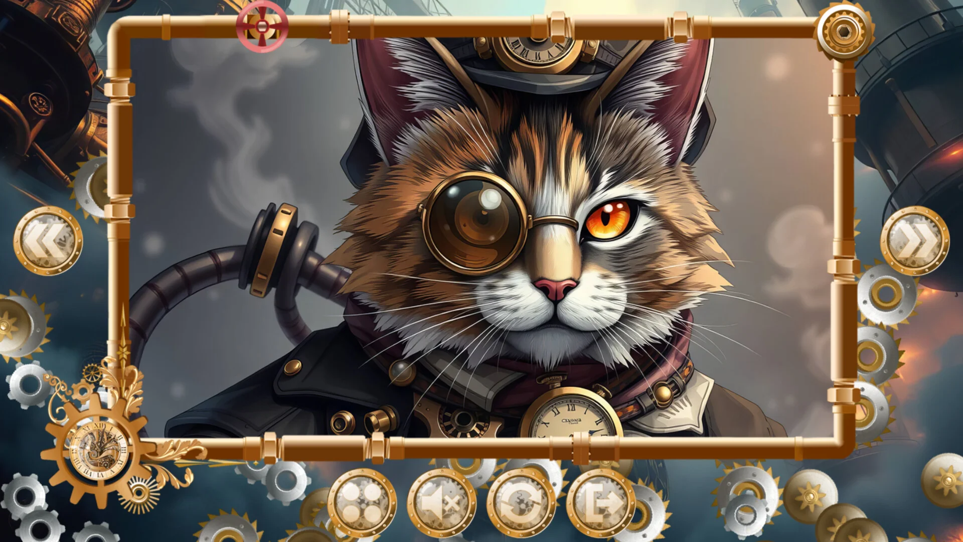 Chronime Puzzle Cats level screenshot