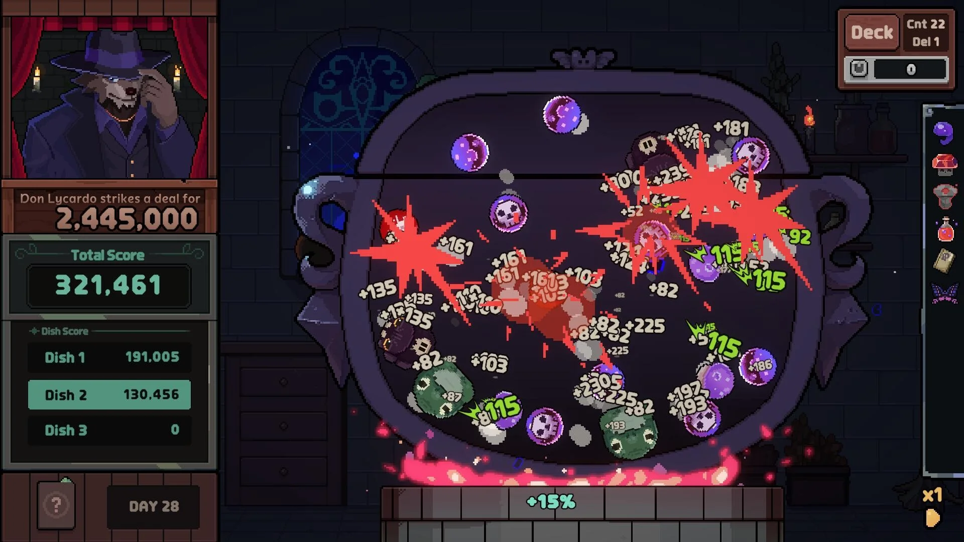Kinny and the Cosmic Cauldron witch chef Steam