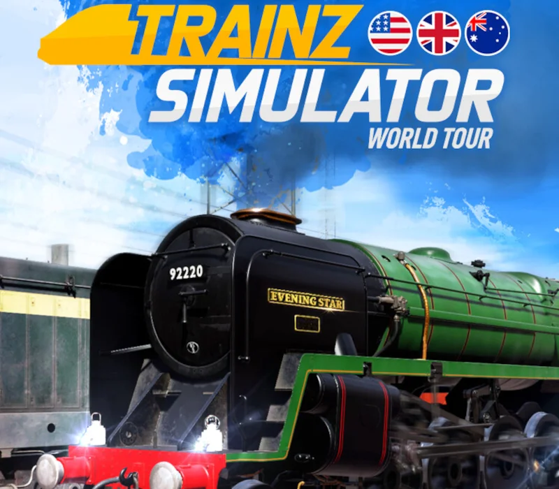 Trainz Simulator World Tour cover of a named route
