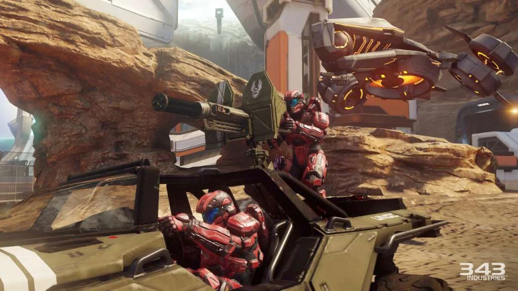 Halo 5 Guardians Arena 4v4 Slayer Capture the Flag
