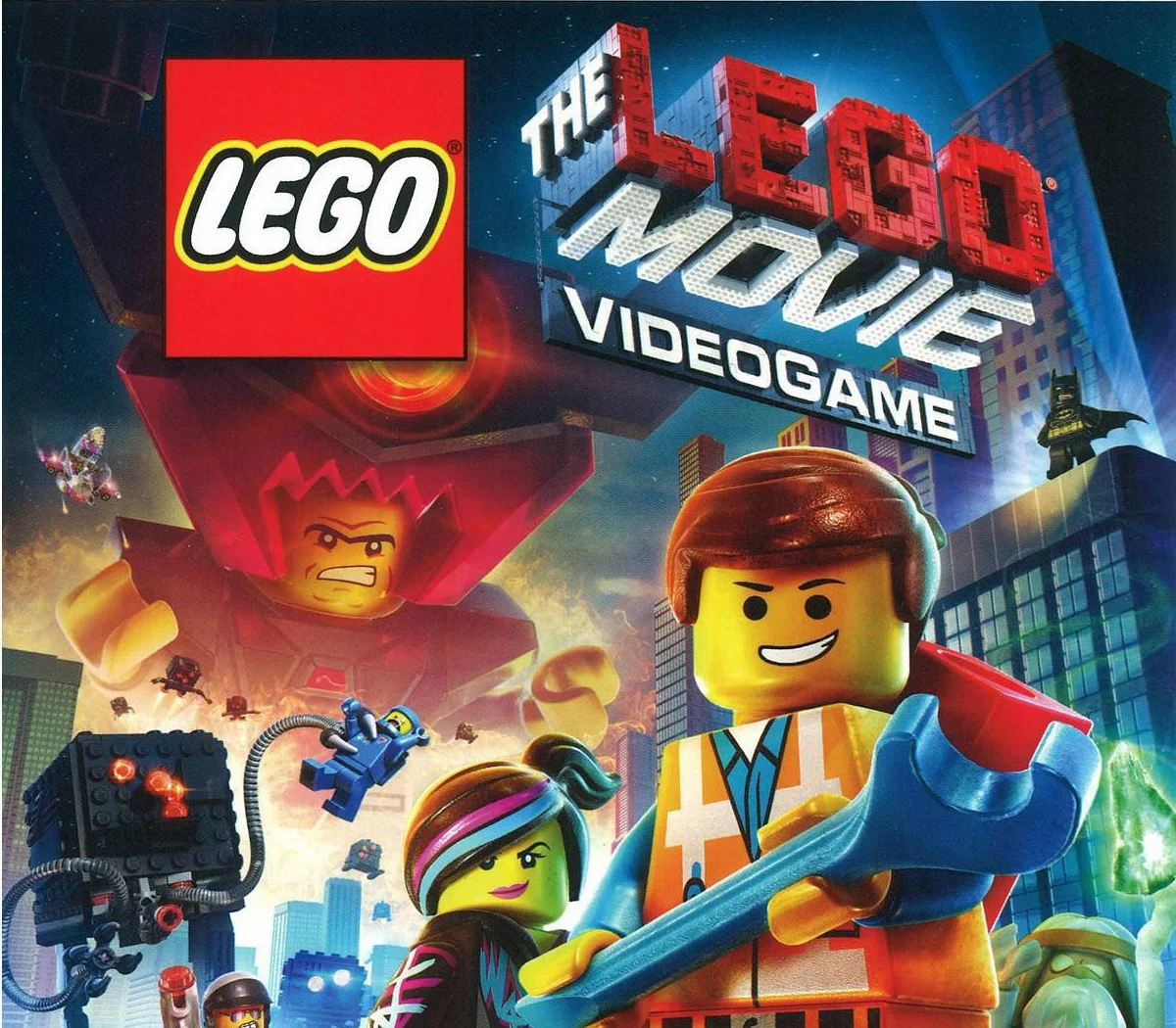 The LEGO Movie Videogame Xbox CA cover of Emmet vs Lord Business