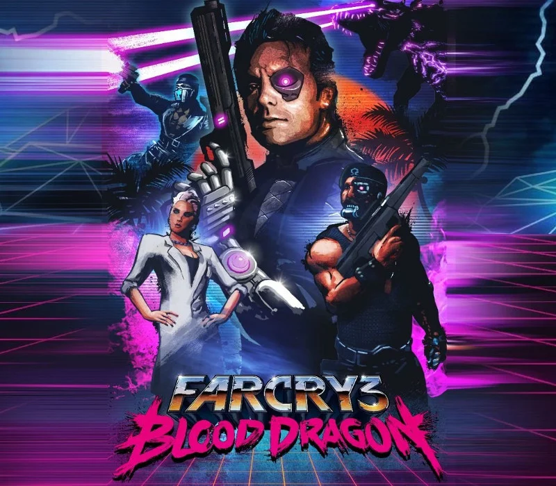 Far Cry 3 Blood Dragon cover Rex Power Colt