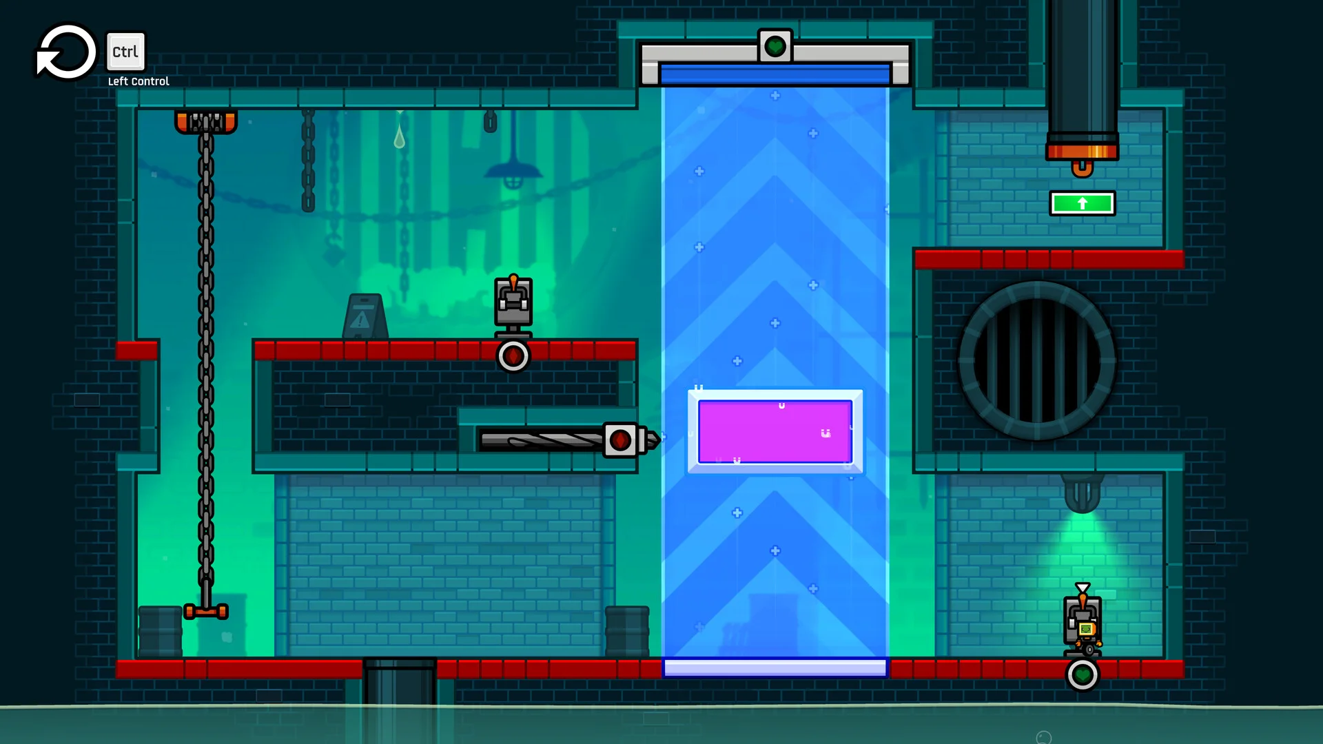 Mind Over Magnet single-screen challenge