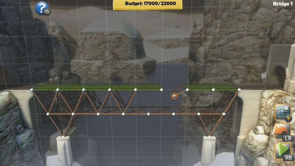 Bridge Constructor wood steel cables concrete convoy test