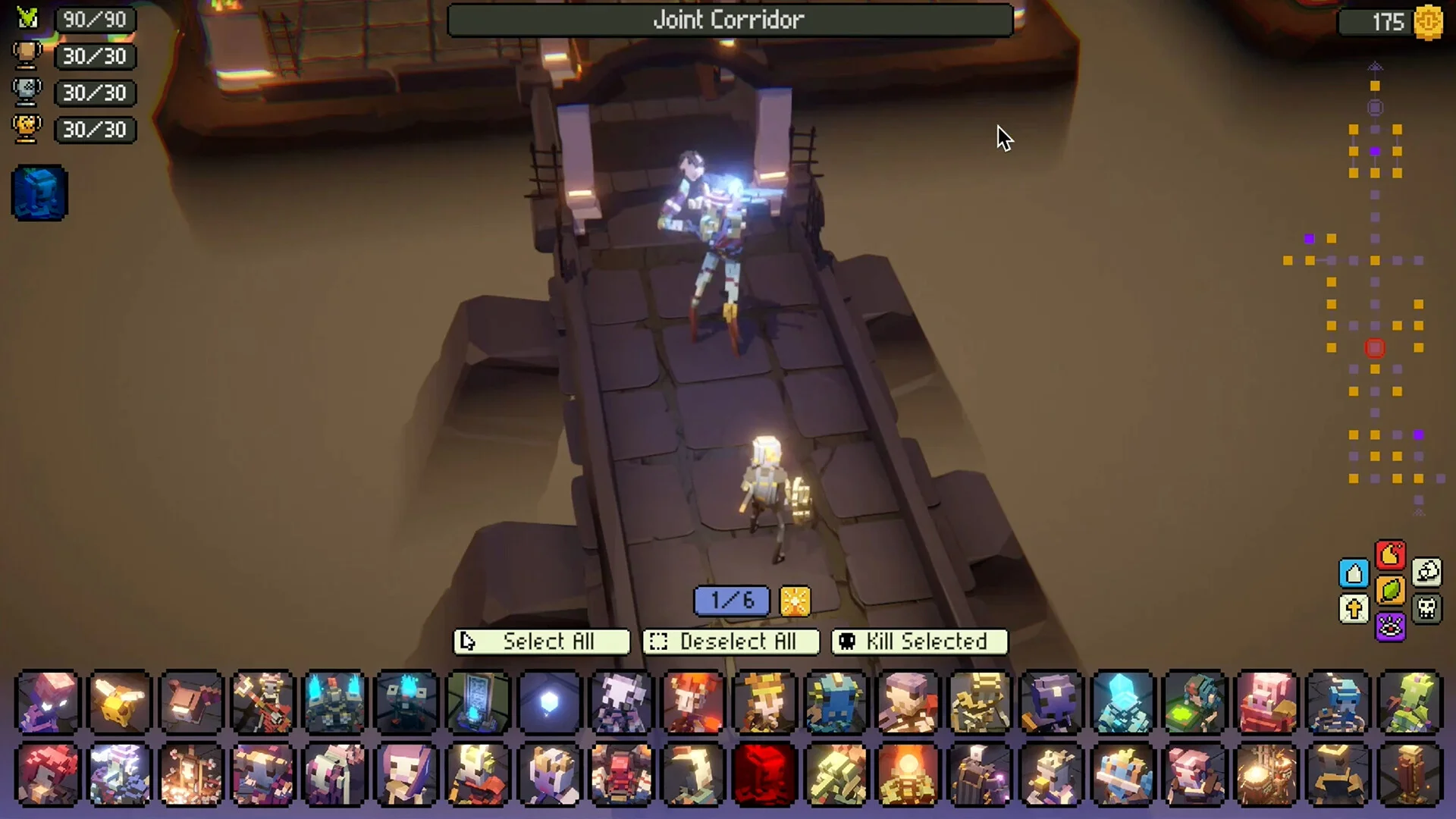 Drag'N Dungeon auto-battler escape scene