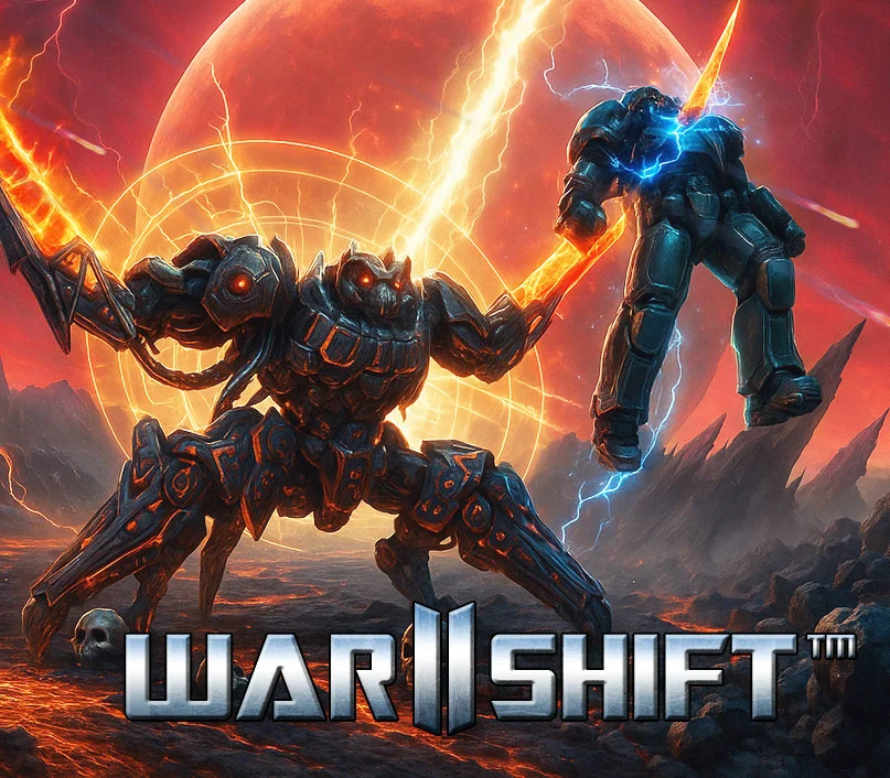 WARSHIFT 2 cover, Cyril Megem RTS action hybrid