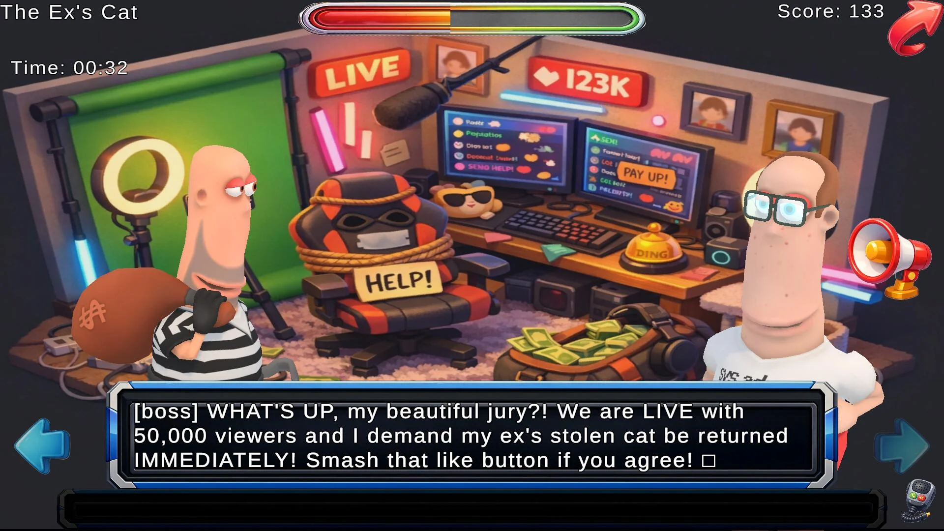 Hostage Down persuasion screenshot