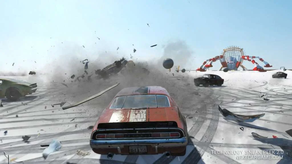 Wreckfest demolition derby arena Steam