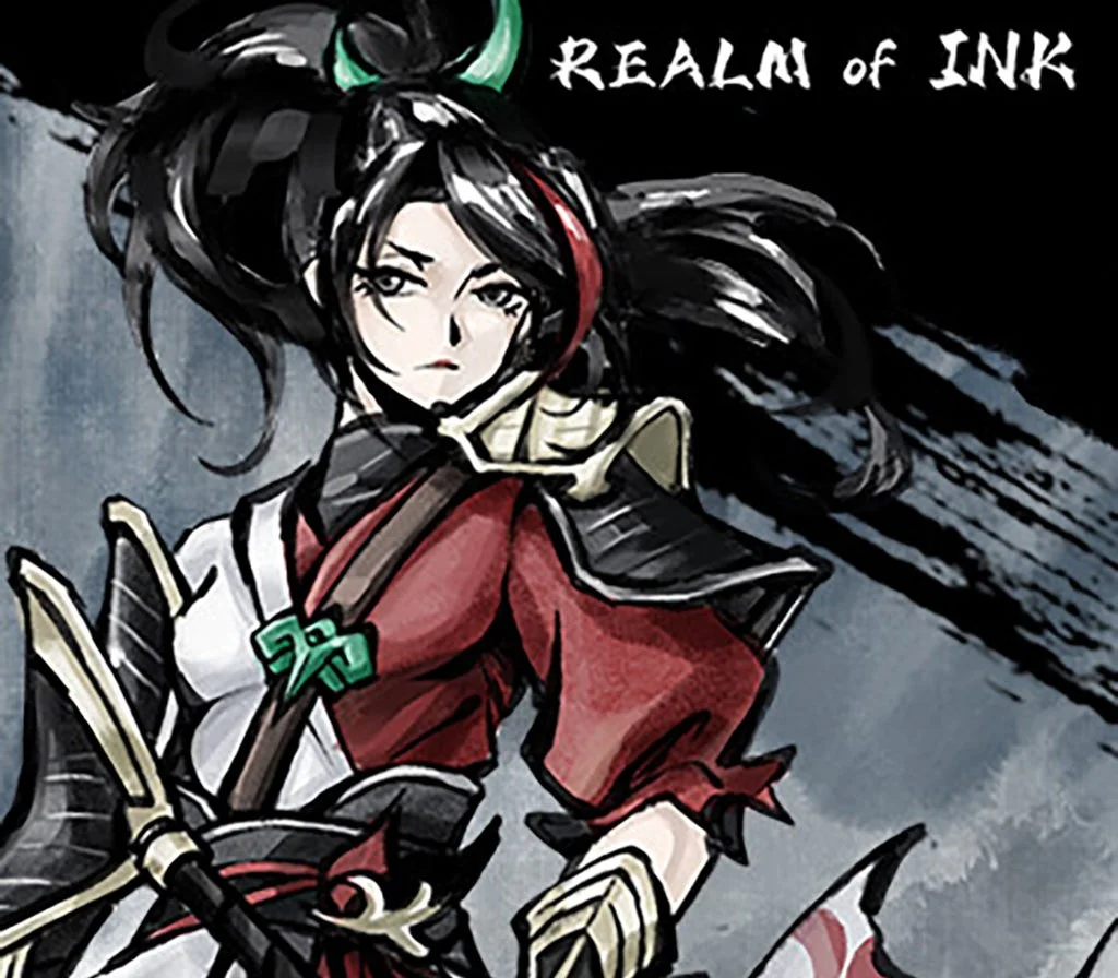 Realm of Ink Xbox cover Red swordsman