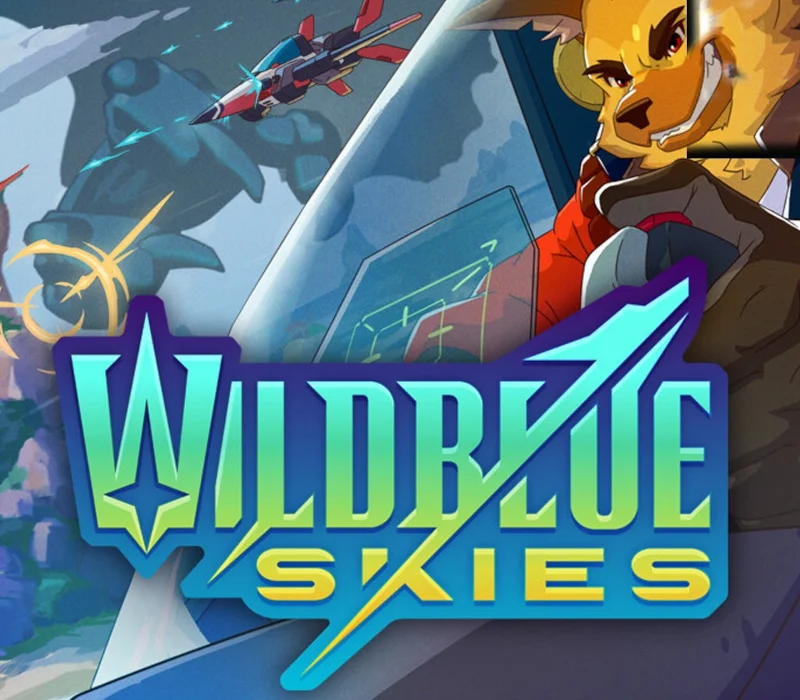 Wild Blue Skies Steam cover on-rails shooter