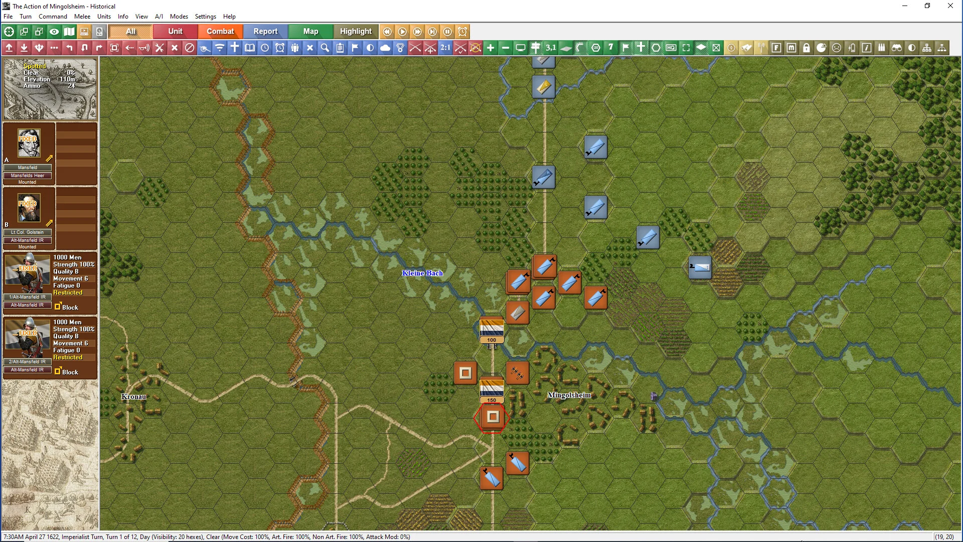 Thirty Years War online PvP and LAN tactical battles screenshot