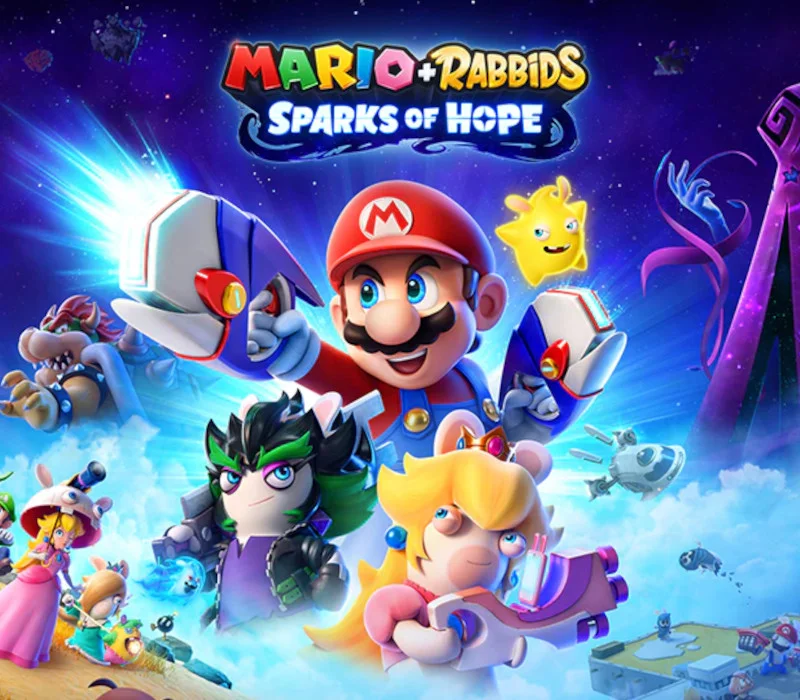 Mario plus Rabbids Sparks of Hope cover