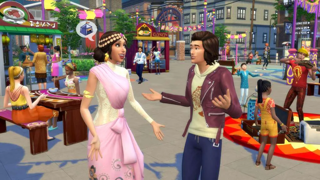 The Sims 4 - City Living DLC EA App Key EU artwork 2