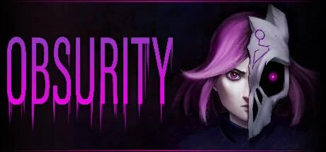 Obsurity cover, two-character pixel tale