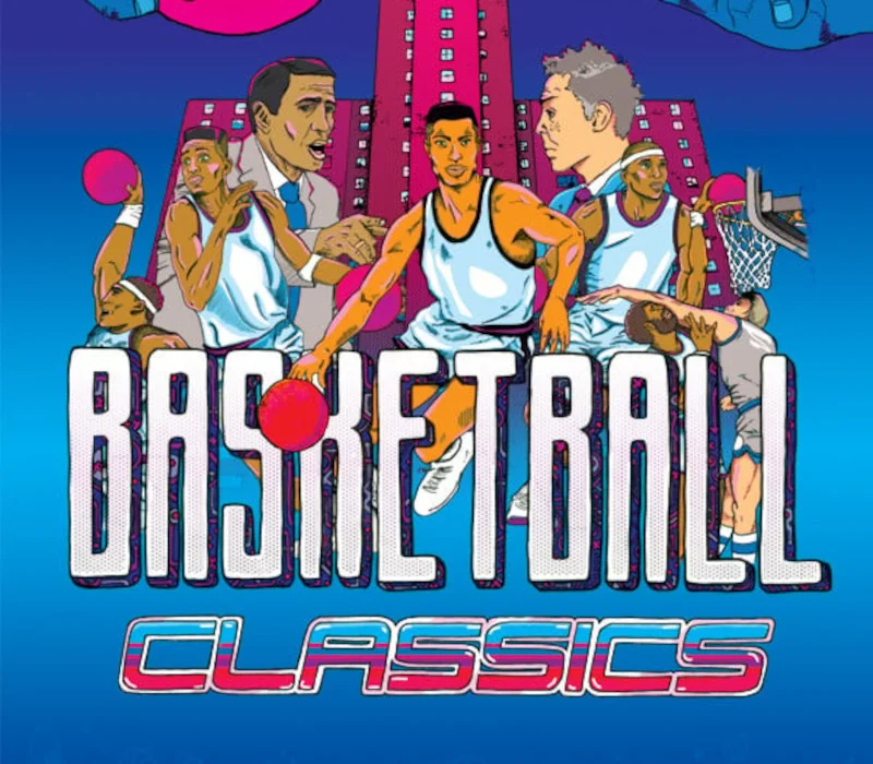 Basketball Classics cover, side-scrolling 5-on-5 arcade