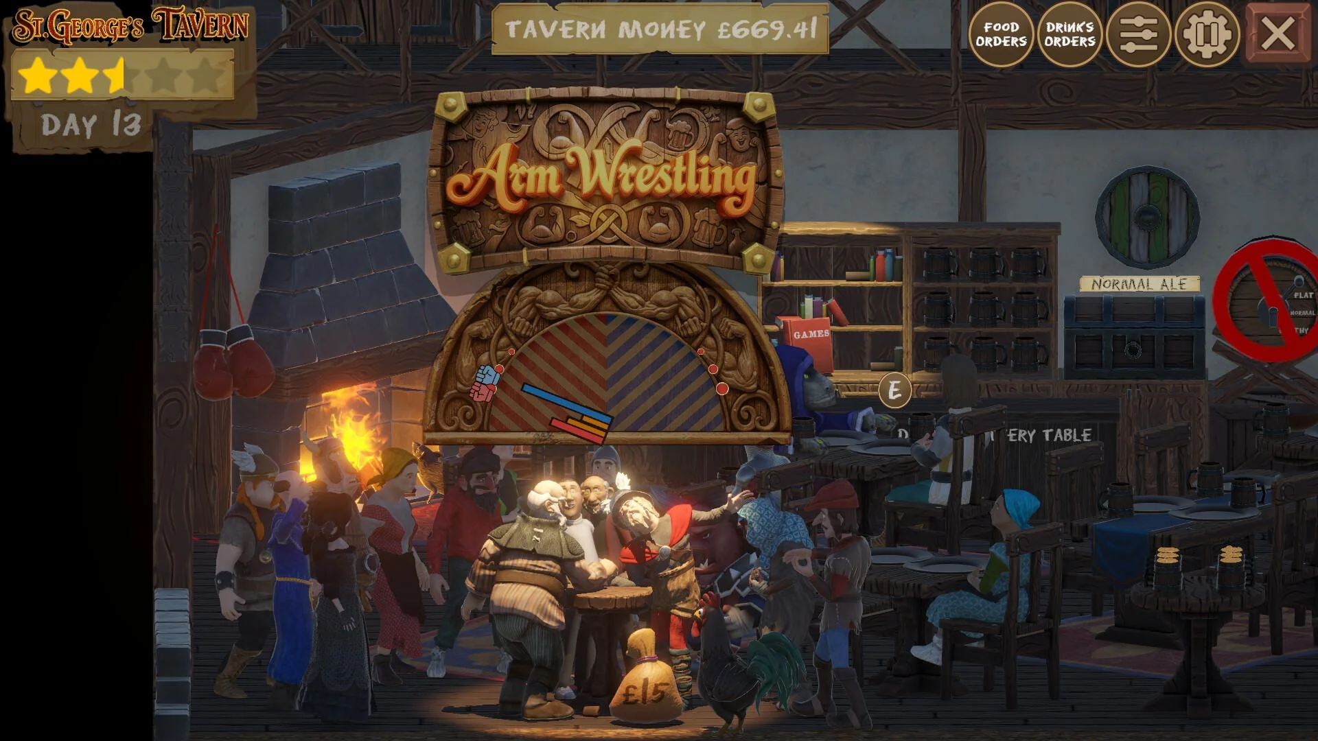 Saint George's Tavern cooking screenshot