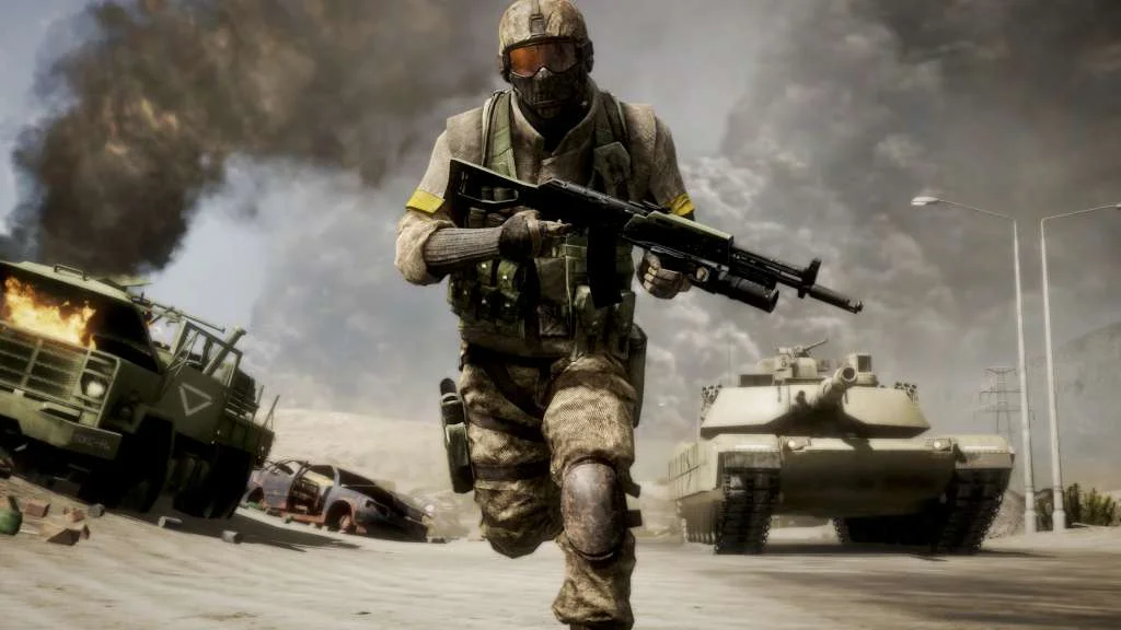Battlefield Bad Company 2 Frostbite demolition in the campaign